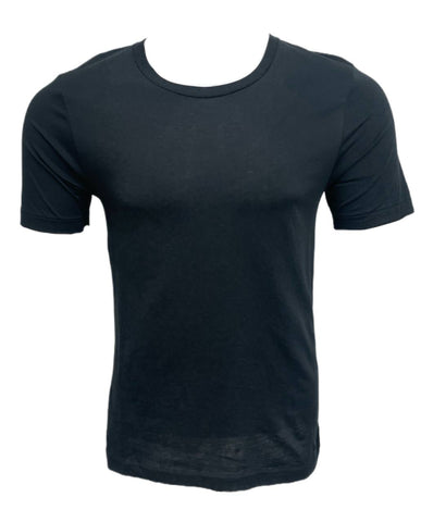 BLK DNM Men's Black Solid Short Sleeve T-Shirt NWT