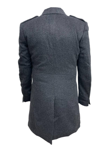 BLK DNM Men's Charcoal Grey Melange Coat #MUW12001 Size M NWT