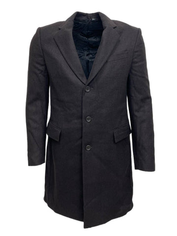 BLK DNM Men's Brown Wool Coat #MUW4602 Size M NWT