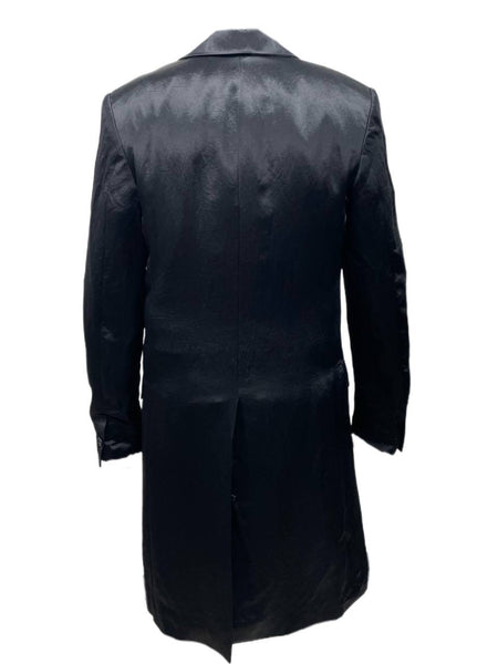 BLK DNM Men's Black Acetate Coat 15 #MUW801 Size Medium NWT