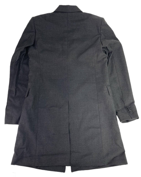 BLK DNM Men's Charcoal Grey Melange Wool Coat 20 Size M NWT