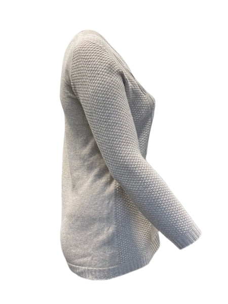 Marina Rinaldi Women's Beige Magda Knitted Cardigan NWT