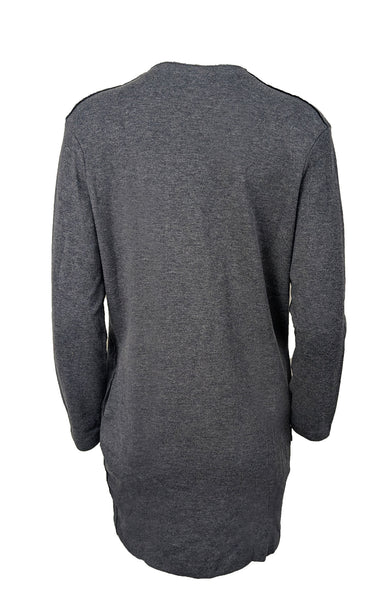 Majestic Filatures Women's Dark Grey One Button Cardigan Size X-Small NWT