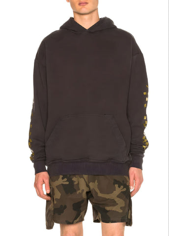 RHUDE Men's Black Malibu Gold Rhacer Cotton Hoodie #TSW01 NWT