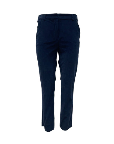 Max Mara Women's Ultramarine Marruca Casual Cotton Pants NWT