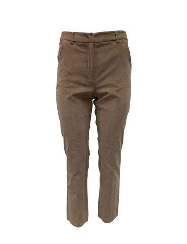 Max Mara Women's Camel Marruca Casual Cotton Pants NWT
