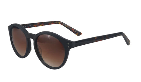 JOE'S JEANS Women's Brown Matte Round Shape Sunglasses #JJ2013 One Size New