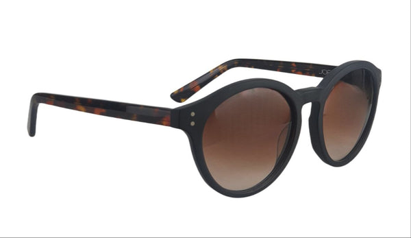 JOE'S JEANS Women's Brown Matte Round Shape Sunglasses #JJ2013 One Size New