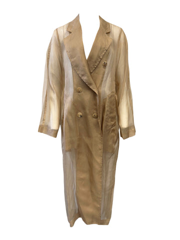 Max Mara Women's Camel Materia Button Closure Coat NWT
