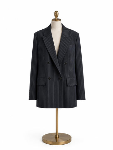 Max Mara Women's Black Mattia Button Closure Jacket NWT