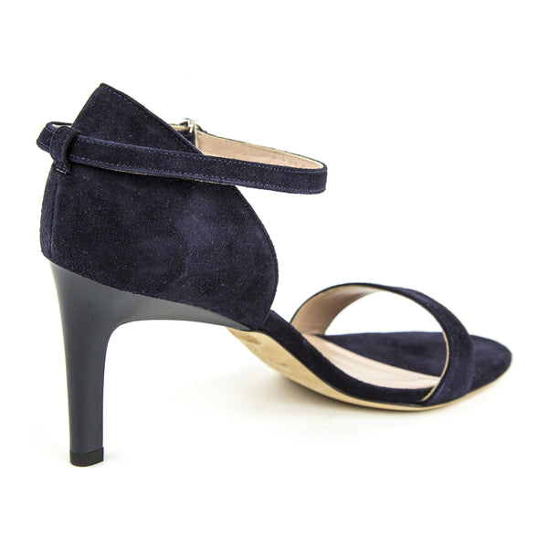 Max Mara Women's Leda Suede Ankle Strap Sandals