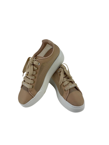 Max Mara Women's Nudo Maxil Lace-up Closure Sneakers Size 7,5 NWB