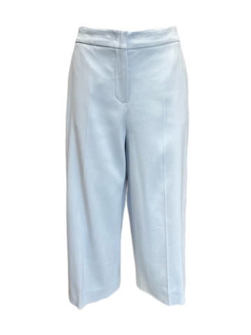 Max Mara Women's Azzurro Cielo Medea Straight Pants Size 8 NWT