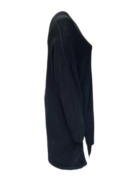 Marina Rinaldi Women's Black Medea Long Sleeves Knitted Cardigan Size XL NWT