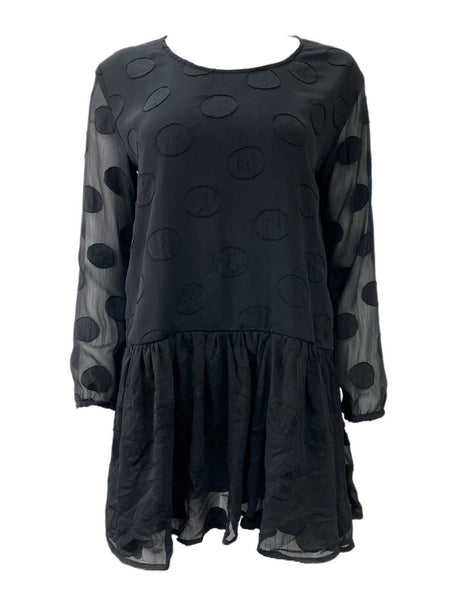 LOST IN LUNAR Women's Black Melina Mini Dress Size US 2 NWT