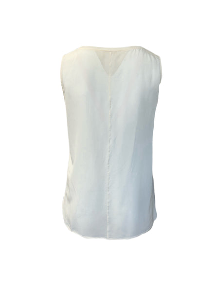 Marina Rinaldi Women's Bianco Melissa Pullover Blouse NWT