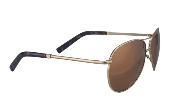 JOE'S JEANS Men's Gold Aviator Sunglasses #JJ6005 One Size New