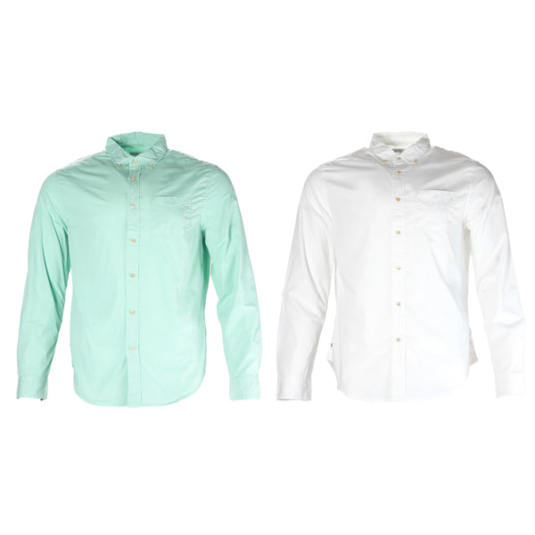 ALEX MILL Men's Garment Dye Poplin Shirt SP111026 $145 NWT