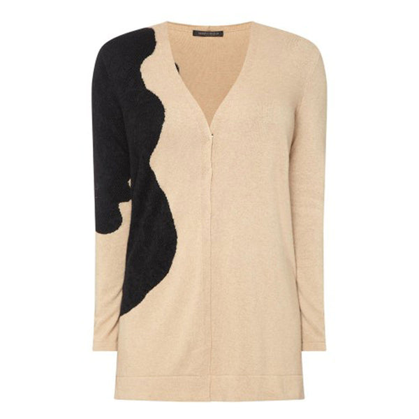 MARINA RINALDI Women's Merletto Lace Detail Cardigan