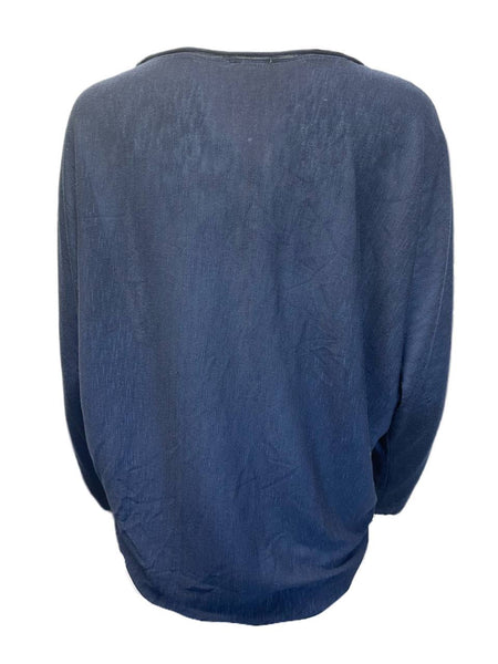 Sweet Romeo Women's Midnight Dolman Sleeve Top Size Medium NWT