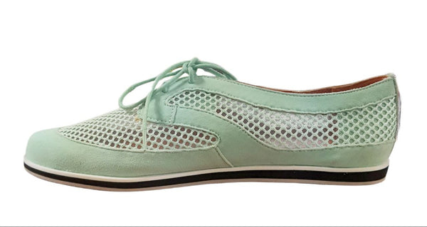 REBECCA MINKOFF Women's Winter Mint Suede Sylvie Sneakers #M2511130 9.5 NWB