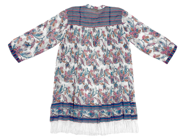 Roberta Rolla Rabbit Women's Miranda Serafina Tunic Small Teal