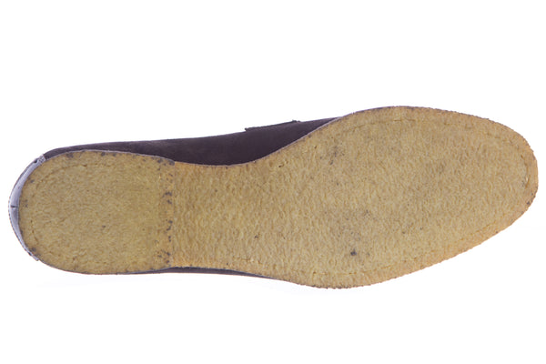 John Varvatos Men's Suede Monaco Crepe Penny Loafers