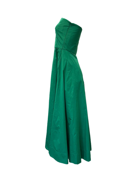 Max Mara Women's Green Moneta A-Line Dress Size 14 NWT