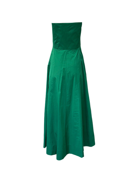 Max Mara Women's Green Moneta A-Line Dress Size 14 NWT