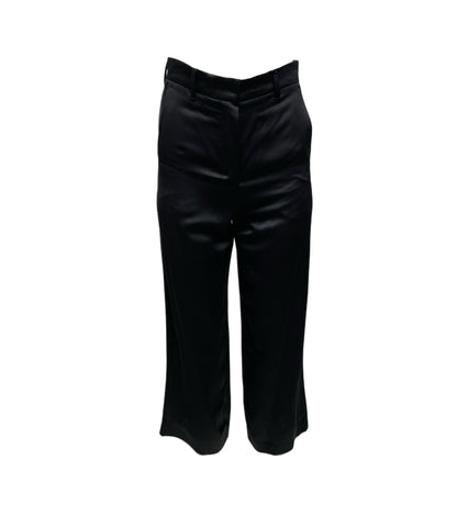 Max Mara Women's Black Monza Wide Leg High Rise Pants NWT