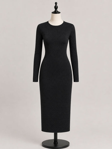 Max Mara Women's Black Mxmadatti Sheath Dress NWT