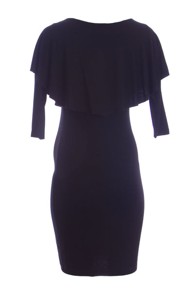 OLIAN Maternity Women's Nursing Layered Top 3/4 Sleeve Dress $148 NWT