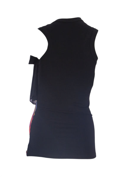 OLIAN Maternity Womens Multicolored Abstract Print Sleeveless Blouse XS $105 NWT