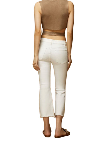 DL1961 Women's Napa Bridget Cropped Mid Rise Instasculpt Boot Jeans NWT