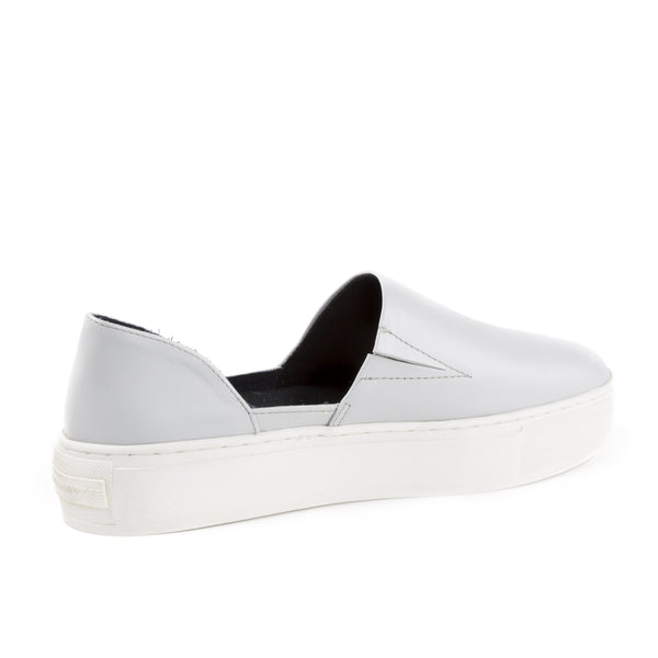 REBECCA MINKOFF Women's Nana Leather Slip-On Platform Sneakers $130 NIB