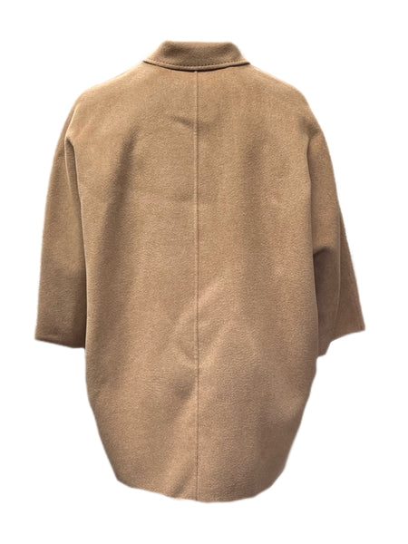 Marina Rinaldi Women's Camel Natascia Wool Coat NWT