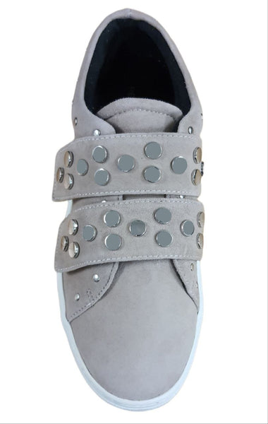 REBECCA MINKOFF Women's Sand Kid Natasha Sneakers #M281002 NWB