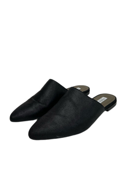 Max Mara Women's Nero Vteismo Flat Slippers Size 9 NWB