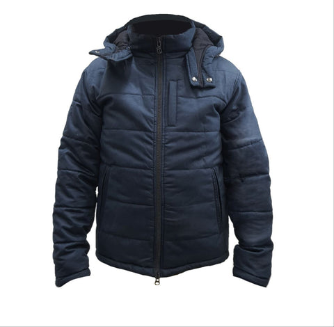 HoodLamb Men's Midnight Blue Nordic Puffer #W18MNU Medium NWT