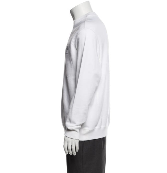 OPENING CEREMONY Men's White Mini Box Logo Sweatshirt Size Small $150 NWT