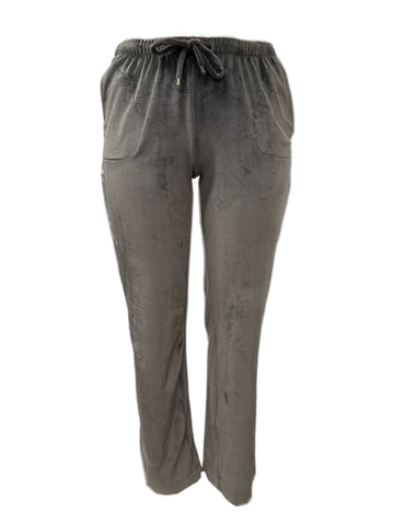 Marina Rinaldi Women's Grey Ognuno Straight Leg Pants Size S NWT