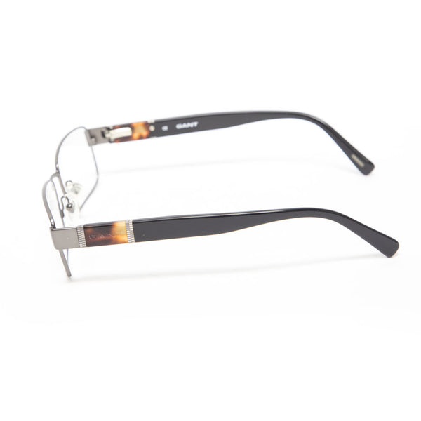 Gant Owens Rectangular Metal Eyeglass Frames 53mm - Satin Gunmetal NEW