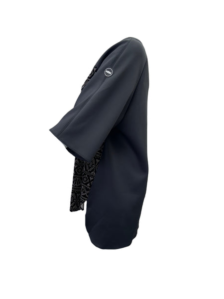 Marina Rinaldi Women's Black Oblioso Pullover Sweatshirt NWT