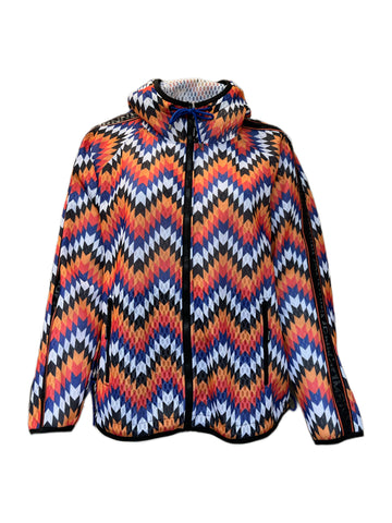 Marina Rinaldi Women's Multicolor Oboista Hooded Jacket NWT