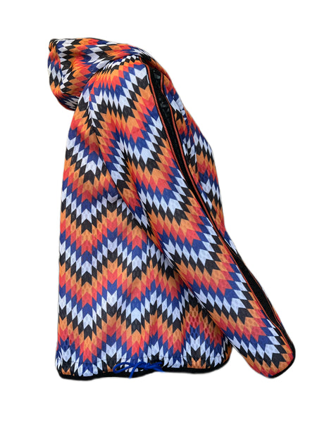 Marina Rinaldi Women's Multicolor Oboista Hooded Jacket NWT