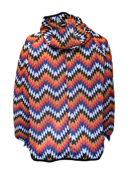 Marina Rinaldi Women's Multicolor Oboista Hooded Jacket NWT