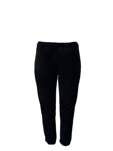 Marina Rinaldi Women's Black Occhiave Straight Leg Pants NWT