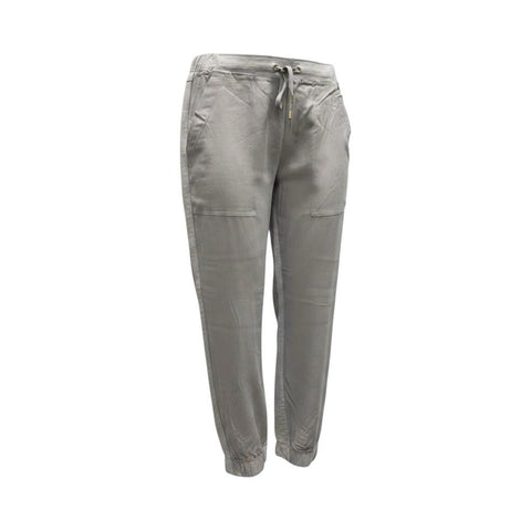 Marina Rinaldi Women's Grey Occupato Straight Pants NWT