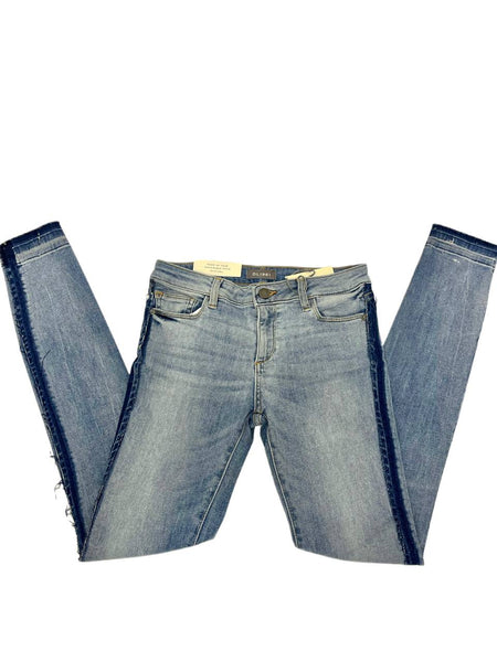 DL1961 Women's Ocean View Chloe Skinny Mid Rise Jeans Size 16 NWT