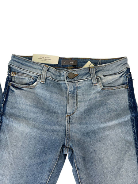 DL1961 Women's Ocean View Chloe Skinny Mid Rise Jeans Size 16 NWT